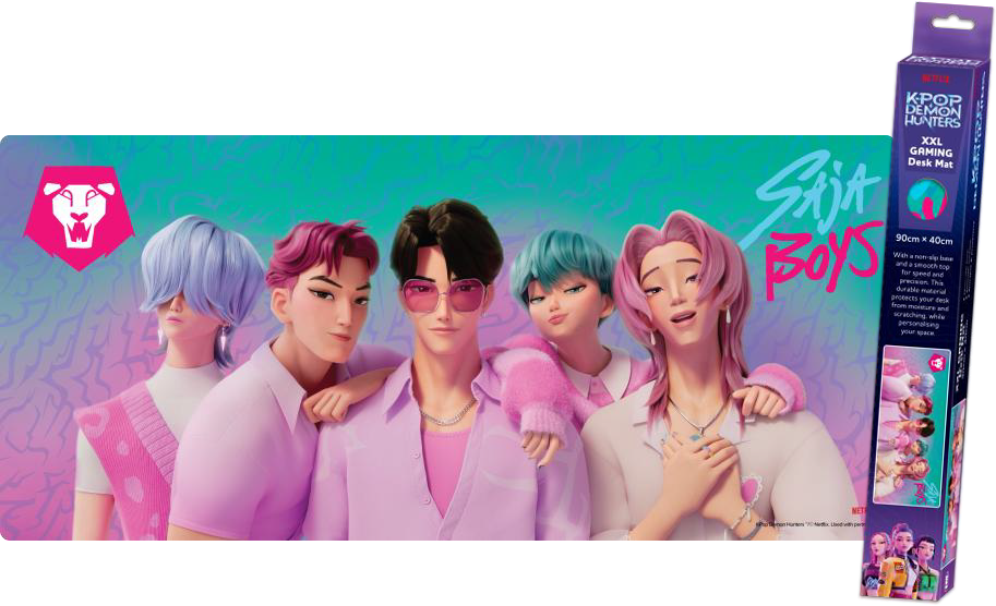 K-Pop Demon Hunters Saja Boys XXL Gaming Mat