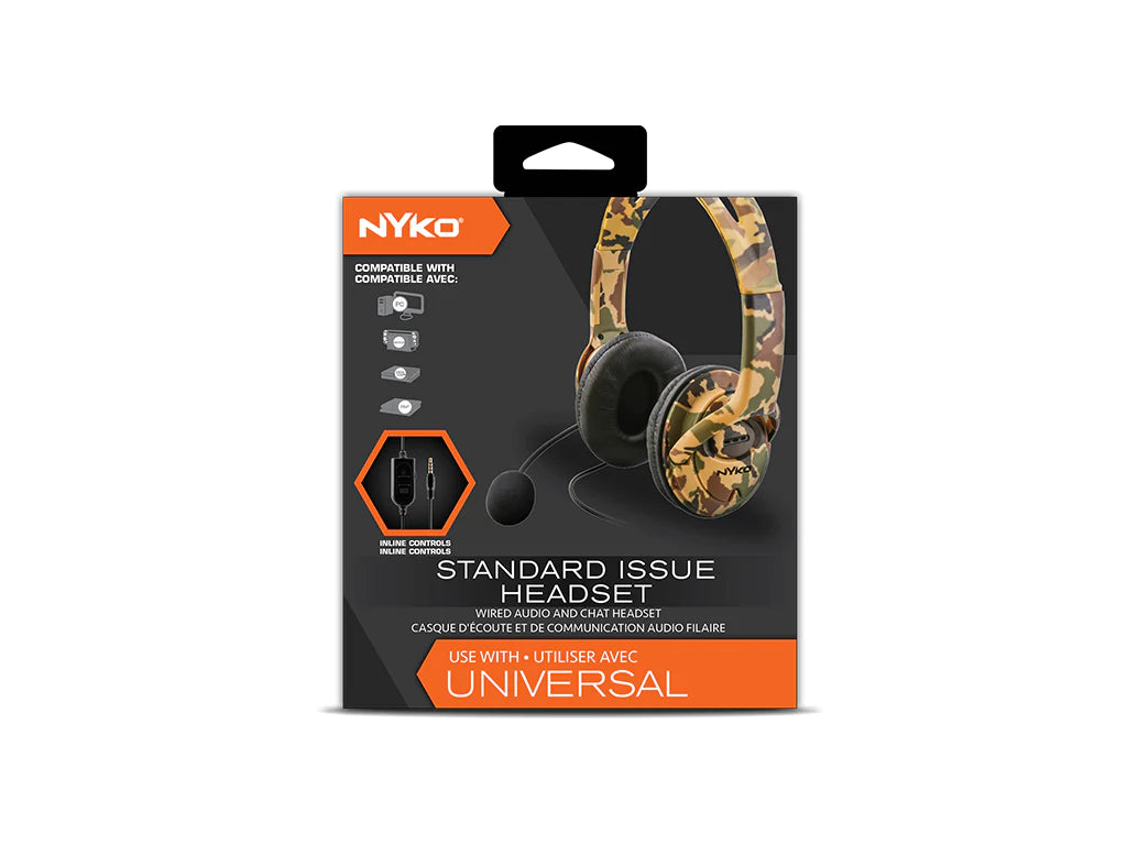 Nyko Universal Standard Issue Headset (Camo)