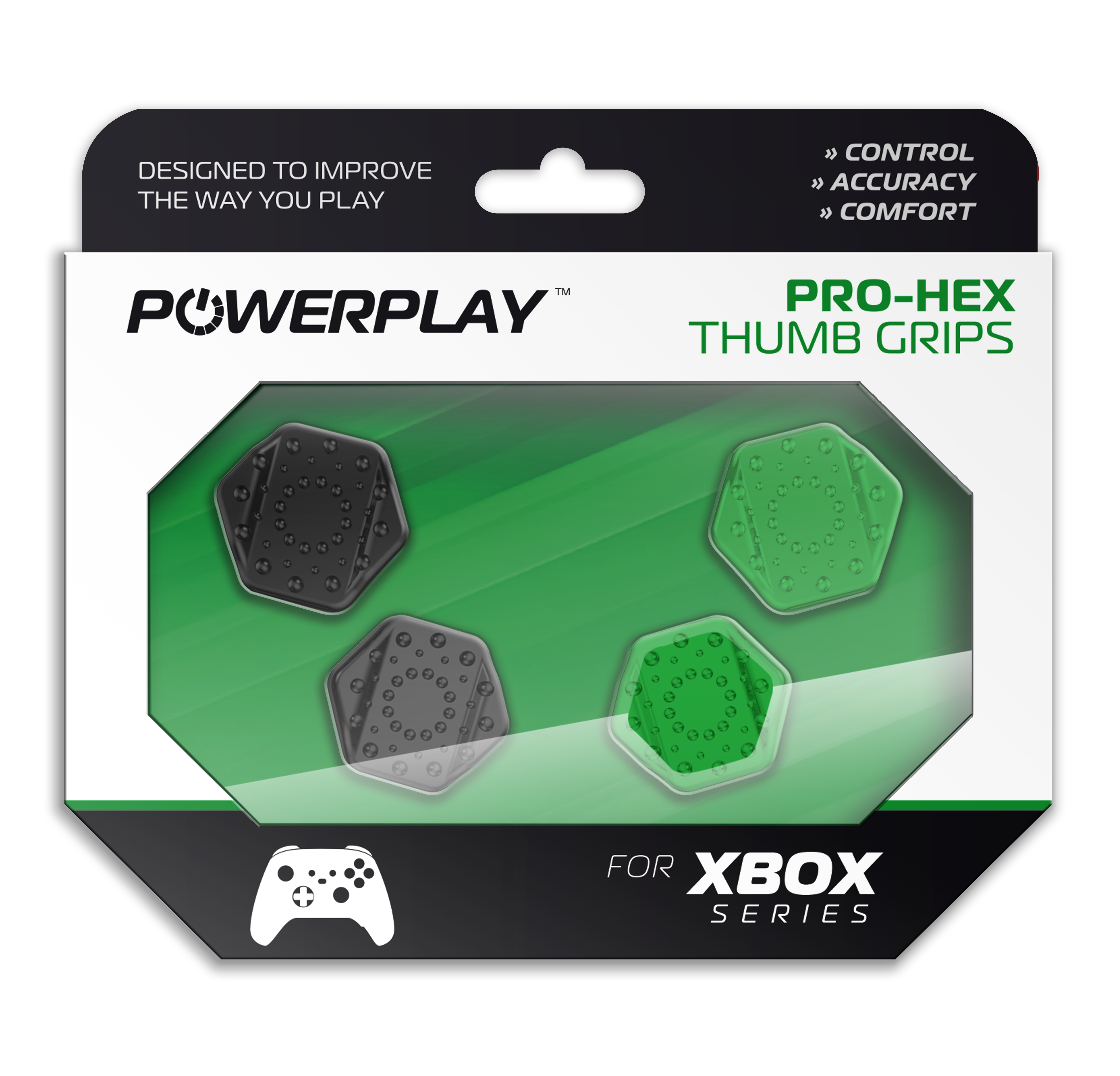 PowerPlay Xbox Pro-Hex Thumb Grips