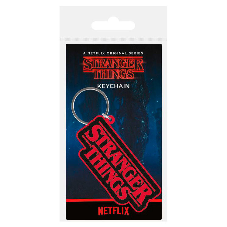 IM Stranger Things Logo Keyring