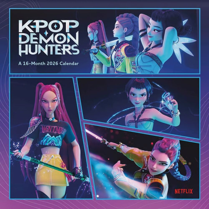 K-Pop Demon Hunters Calendar 2026