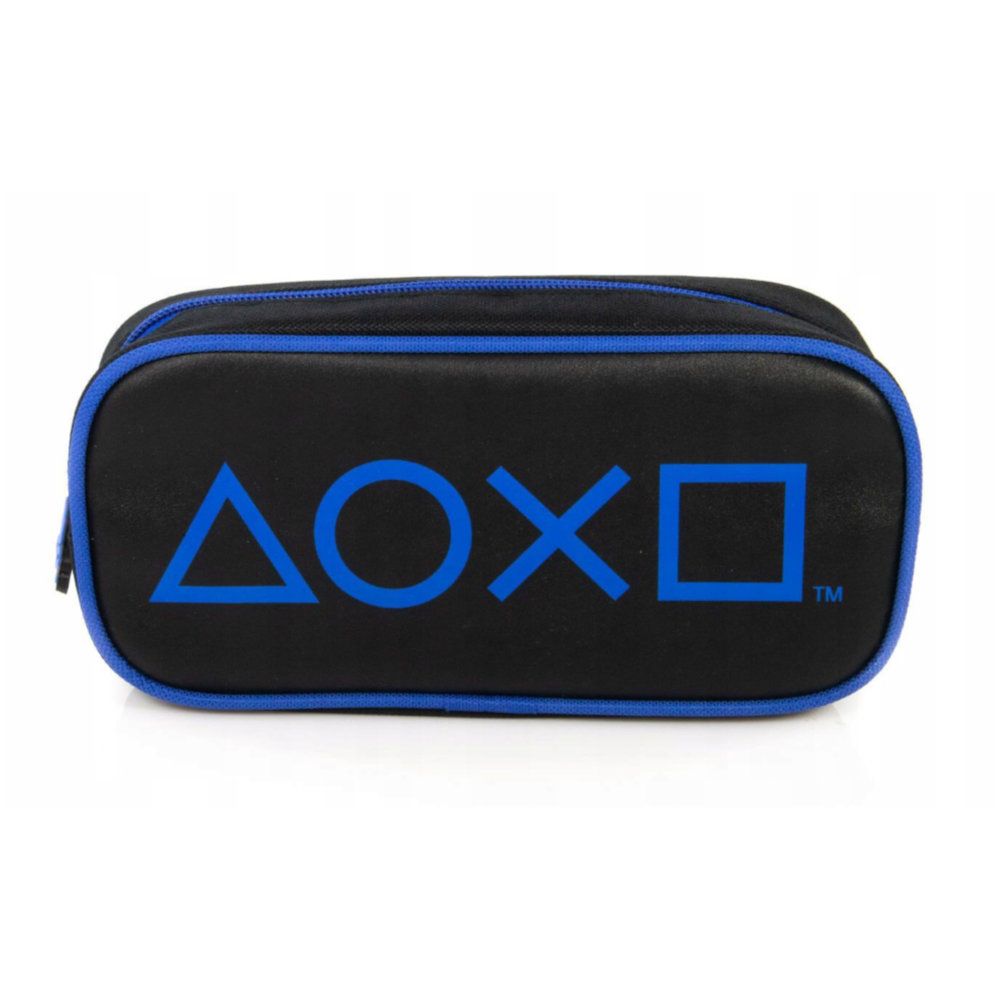 IM PlayStation Square Pencil Case Black