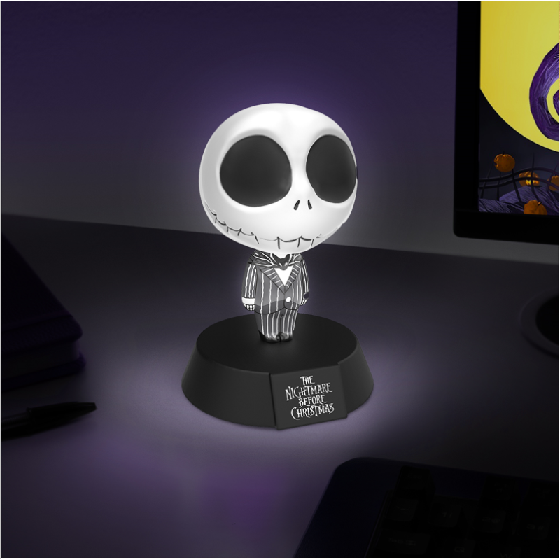 Nightmare Before Christmas Jack Skellington Icon Light