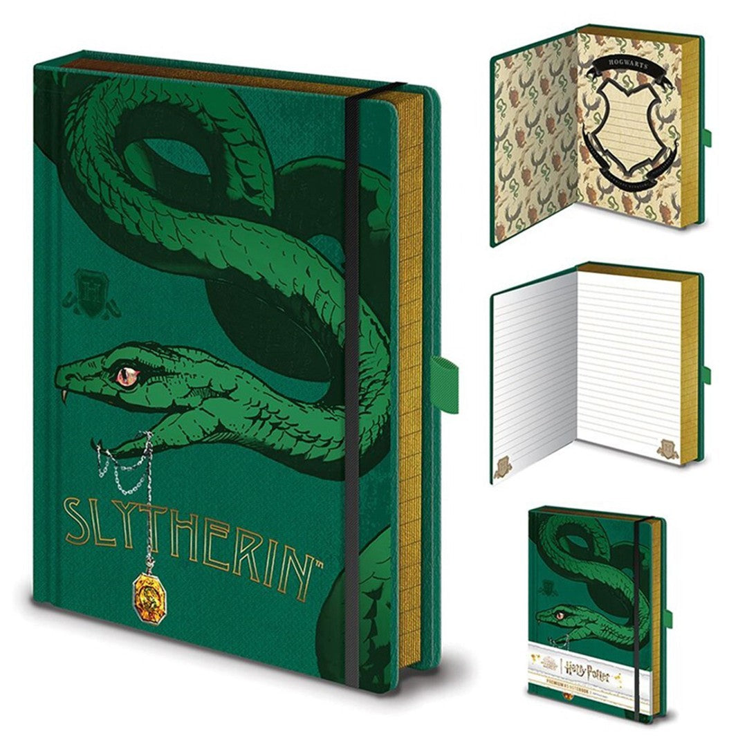 Harry Potter Slytherin Intricate Premium Notebook